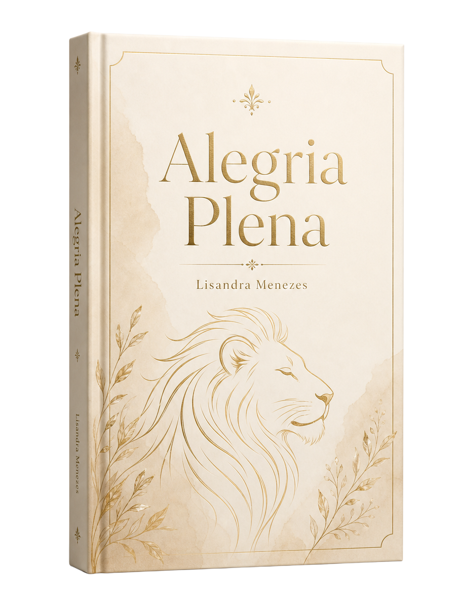 Capa do livro Alegria Plena, de Lisandra Menezes